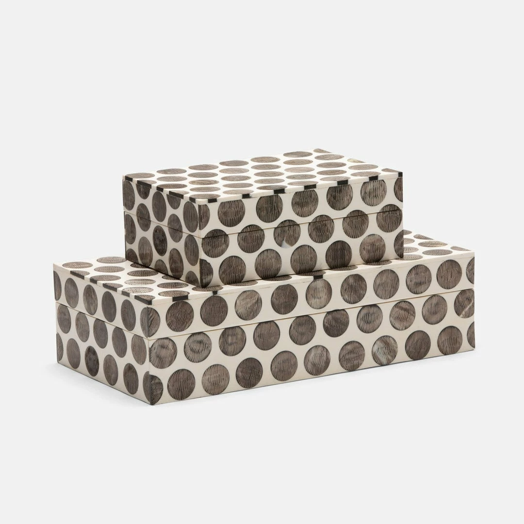 Made Goods Gifts By Occasion HORN & RESIN BOX - 2 Sizes Available 2 Made Goods Gifts By Occasion HORN & RESIN BOX - 2 Sizes Available