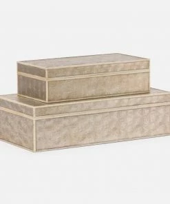 Made Goods TURTLE BOX FAUX - 2 Sizes Available Gifts By Occasion