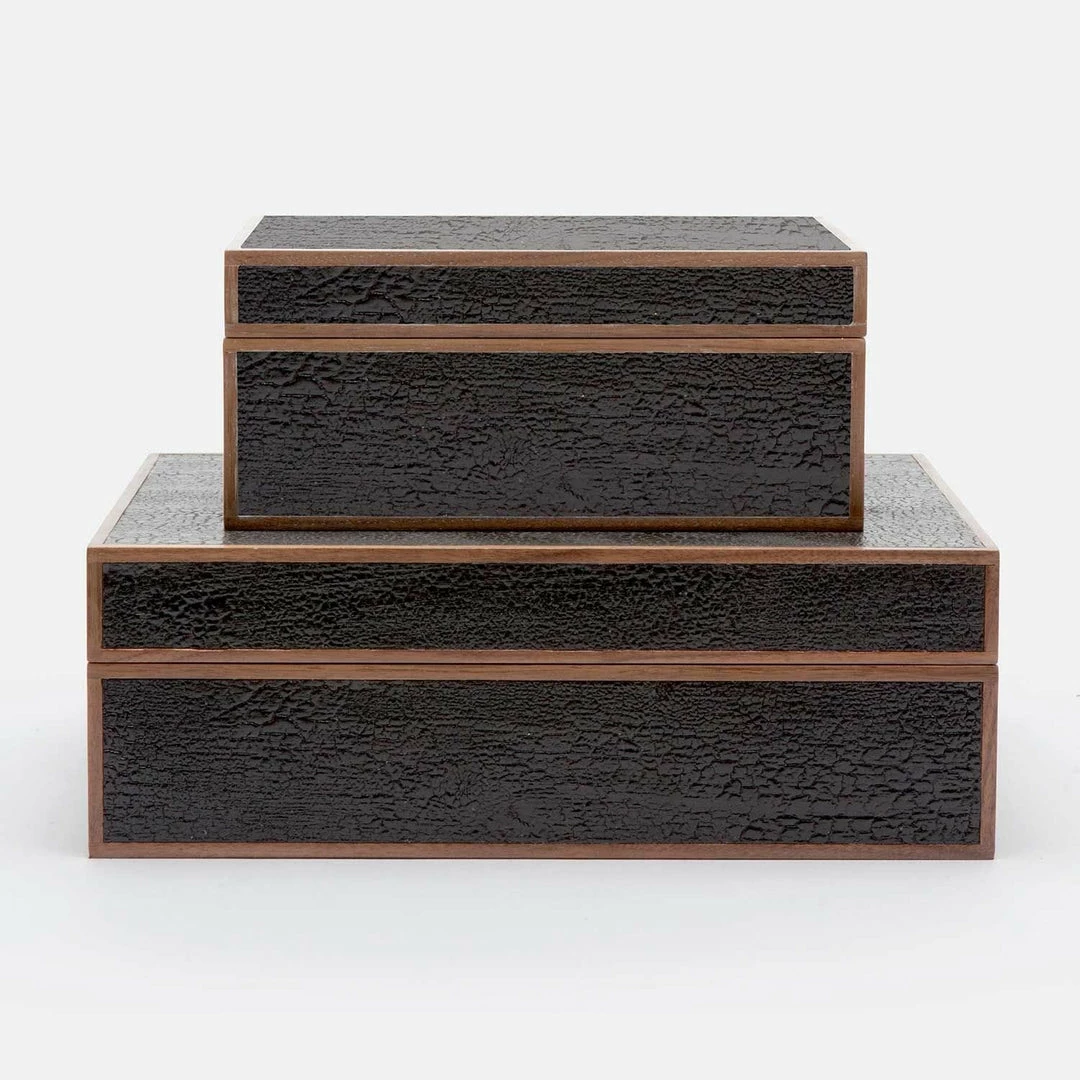 Made Goods BOX BURNT WOOD - 2 Sizes Available Gifts By Occasion 1 Made Goods BOX BURNT WOOD - 2 Sizes Available Gifts By Occasion