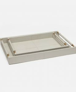 Made Goods LEATHER TRAY - 2 Sizes Available