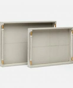 Made Goods LEATHER TRAY - 2 Sizes Available