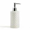 Kassatex Scalloped White Lotion Dispenser Host/Hostess