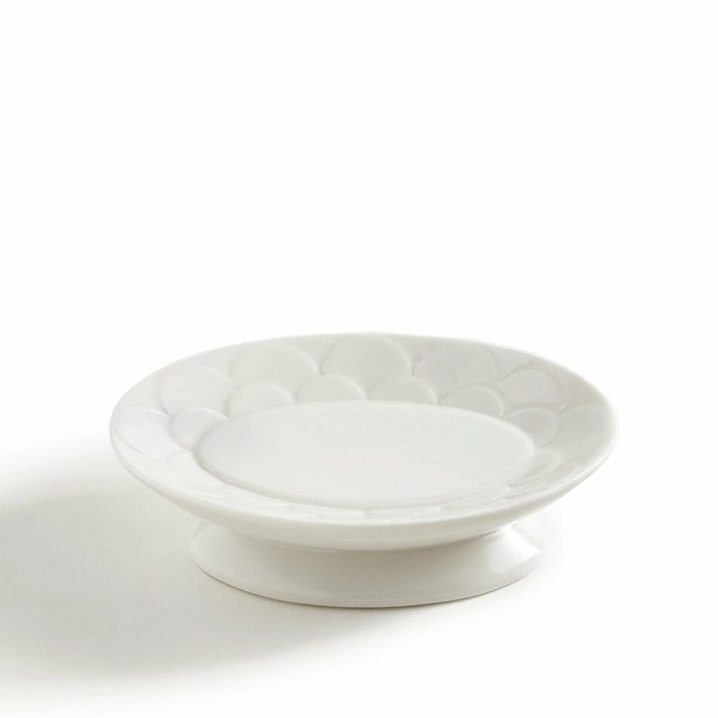 Kassatex Host/Hostess Scalloped White Soap Dish 1 Kassatex Host/Hostess Scalloped White Soap Dish