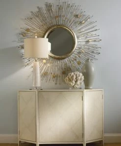 Century Furniture MIRROR SILVER AND CAPIZ Gifts By Occasion