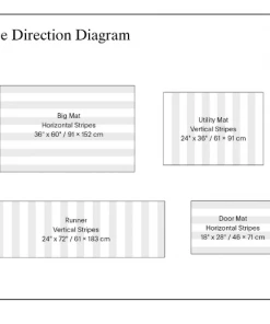 Gifts By Occasion Chilewich Floormat Skinny Stripe Shag Mats Shadow (Available In Sizes) 7 Gifts By Occasion Chilewich Floormat Skinny Stripe Shag Mats Shadow (Available In Sizes)