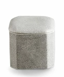 Kassatex Shagreen Cotton Jar