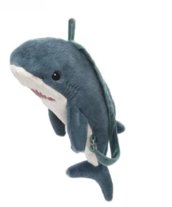 Mon Ami "SEABORN" SHARK PLUSH BACKPACK