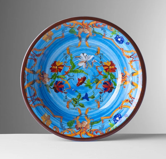 Pancale Turquoise Melamine (Available In 3 Sizes) By Mario Luca Giusti 3 Pancale Turquoise Melamine (Available In 3 Sizes) By Mario Luca Giusti